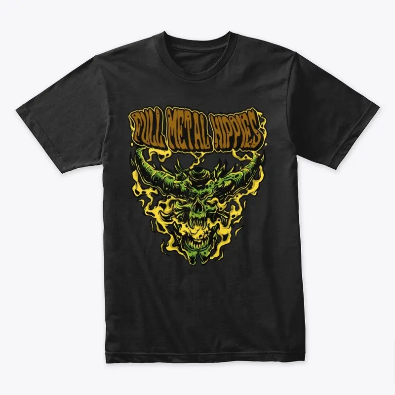 Green Machine Full Metal Hippies T-shirt